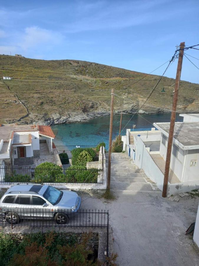 Κυκλαδίτικη Βίλα Στην Παραλία Αντώνηδες, Κύθνου Kíthnos Buitenkant foto